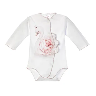 Body niemowlęce rozpinane Malwinka 86 - Body dla niemowląt - miniaturka - grafika 1