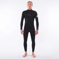 Pianki do pływania - Męska Pianka surfing RIP CURL D/PATROL 43GB B/ZIP STMR WSM9EM_90 – Czarny - miniaturka - grafika 1