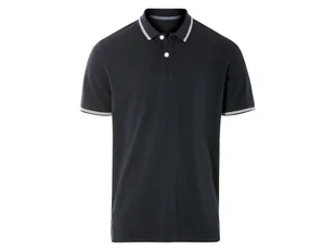 LIVERGY® Koszulka polo męska z bawełną (Granatowy, S (44/46)) - Koszulki męskie LIVERGY® Koszulka polo męska z bawełną (Granatowy, S (44/46)) - Koszulki męskie - miniaturka - grafika 1