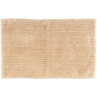 Beżowy dywanik  łazienkowy Lumine 50x80 cm - Dywaniki łazienkowe - miniaturka - grafika 1