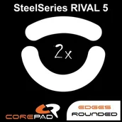 Podkładki pod mysz - 2 x CorePad Ślizgacze SteelSeries Rival 5 - miniaturka - grafika 1
