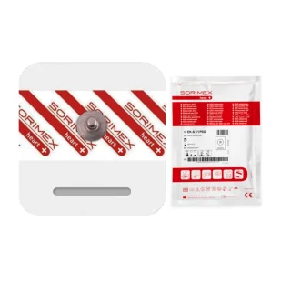Elektrody do holtera EKG EK-S 61 PSG pianka żel stały 55mm x 53mm 50szt - Meble i wyposażenie gabinetów medycznych - miniaturka - grafika 1
