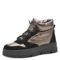 Śniegowce damskie - s.Oliver Damskie buty WL Lace Boot 5-26250-41 śniegowce, brązowe, 42 EU, Bronce, 42 EU - miniaturka - grafika 1