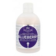 Szampony do włosów - Kallos KJMN Blueberry revitalising shampoo odżywczy szampon 1000ml - miniaturka - grafika 1