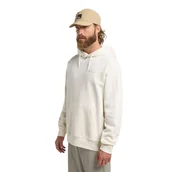 Bluzy męskie - Męska bluza z kapturem Jack Wolfskin ESSENTIAL HOODIE M cotton white - S - miniaturka - grafika 1