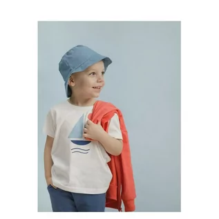 Czapeczki dla niemowląt - Kapelusz Pinokio Sailor 51-52 cm Jeans (5901033303166). Panamki i czapki dla dzieci - grafika 1