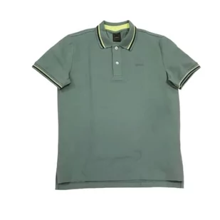 Geox Męska koszulka polo M Silver Pine, S, srebrny, S - Koszulki męskie - miniaturka - grafika 1