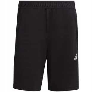 Spodenki męskie adidas Train Essentials All Set Training czarne IB8161 S - Spodenki męskie - miniaturka - grafika 1