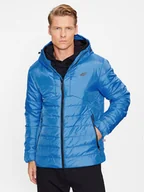Kurtki męskie - 4F Kurtka zimowa 4FAW23TDJAM245 Niebieski Regular Fit - miniaturka - grafika 1