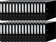 Segregatory - Vaupe segregator FCK A4/50MM DŹWIGNIOWY CZARNY UP5468 - miniaturka - grafika 1