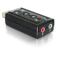 Adaptery i przejściówki - Delock KARTA MUZYCZNA USB 7.1 61645 - miniaturka - grafika 1