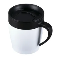 Kubki termiczne - Kubek z uchem Chillout 350 ml, biały - miniaturka - grafika 1