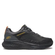 Sneakersy męskie - Sneakersy Skechers 232958 Czarny - miniaturka - grafika 1