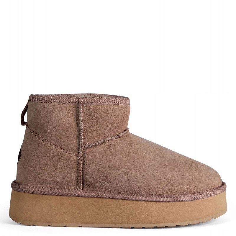 EMU Australia Śniegowce Damskie Stinger Micro Flatform W13296 MUSHROOM r.41