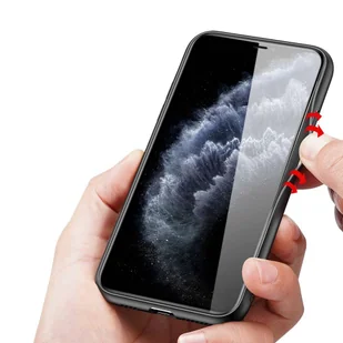 Dux Ducis Fino etui pokrowiec pokryty nylonowym materiałem iPhone 11 Pro Max szary - Etui i futerały do telefonów - miniaturka - grafika 7