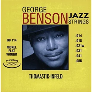 Thomastik 676667 struny do gitary elektrycznej George Benson Jazz Guitar - zestaw 676667 - Struny gitarowe  - miniaturka - grafika 1