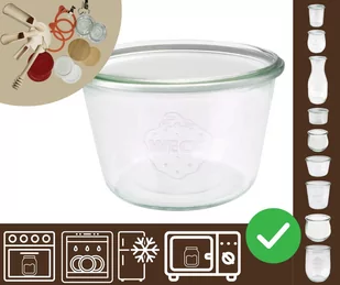 Słoiki WECK / żaroodporny słoik 370ml MOLD / Wamar-Sosenka - Pojemniki kuchenne - miniaturka - grafika 1