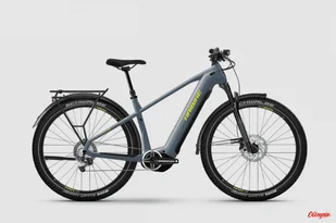 Rower elektryczny Haibike Trekking 7.5 High blue slate/yellow gloss 2024 - Rowery elektryczne - miniaturka - grafika 1