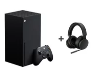 Konsole Xbox - Microsoft Xbox Series X 1TB + Xbox Series Stereo Headset - miniaturka - grafika 1