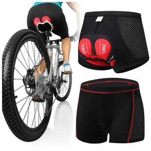 Spodenki Rowerowe Kolarskie Z Wkładką Żelową Męskie Mtb Do Jazdy Konnej M - Spodenki rowerowe - miniaturka - grafika 1