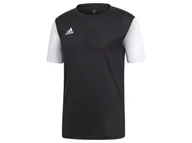 Koszulki dla chłopców - adidas T-shirt dziecięcy Estorf19, szybkoschnący (128, Czarny) - miniaturka - grafika 1