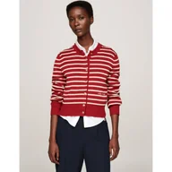 Swetry damskie - Tommy Hilfiger Kardigan Regular Fit - miniaturka - grafika 1