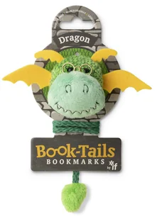 IF Book-Tails Smok pluszowa zakładka do książki - Zakładki do książek - miniaturka - grafika 1