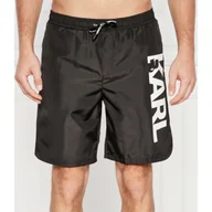 Kąpielówki męskie - Karl Lagerfeld Szorty kąpielowe | Regular Fit - miniaturka - grafika 1