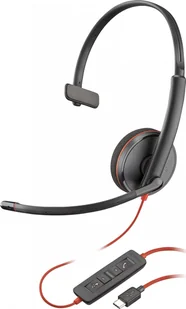 HP Blackwire 3210 80S09AA czarny - Słuchawki - miniaturka - grafika 1