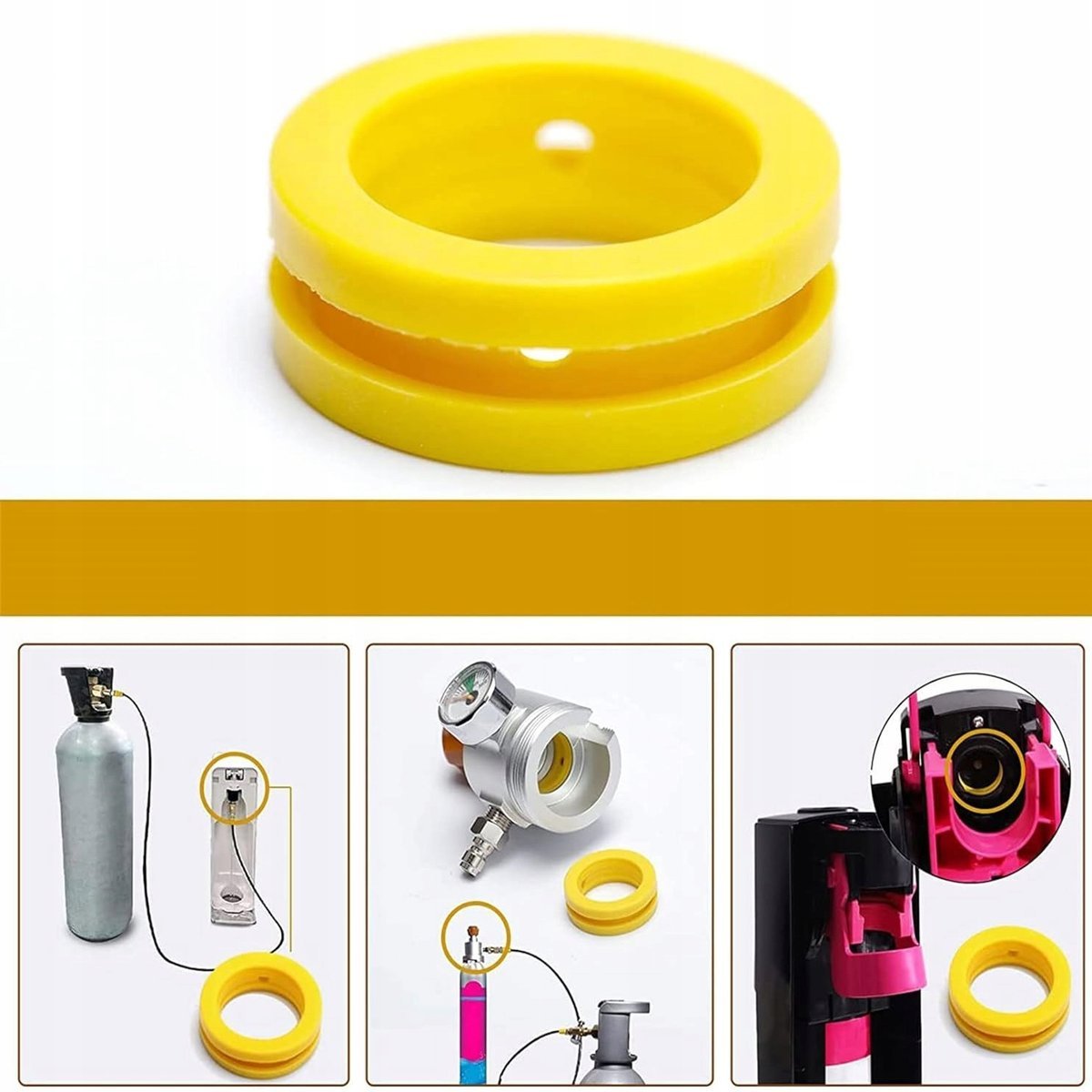 Uszczelka saturatora do SodaStream przetoczki Quick Connect Terra Duo Art