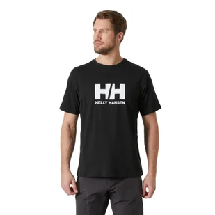Koszulka bawełniana męska Helly Hansen HH Logo T-Shirt 2.0 - Koszulki męskie - miniaturka - grafika 1