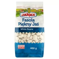 Ziarna i nasiona roślin strączkowych - Janex Fasola Piękny Jaś 400 g - miniaturka - grafika 1