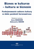 Biznes - Biznes w kulturze  kultura w biznesie - No author - ebook - miniaturka - grafika 1