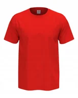 Koszulki męskie - Koszulka męska T-shirt męski Stedman Comfort-T Scarlet Red DUŻY ROZMIAR 5XL - miniaturka - grafika 1