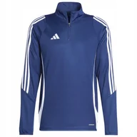 Bluzy męskie - Bluza męska adidas Tiro 24 Training Top granatowa IS1044 2XL - miniaturka - grafika 1
