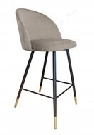 Taborety i hokery - Hoker Colin podstawa czarna/złota MG09 - miniaturka - grafika 1