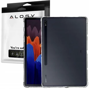Etui pancerne ShockProof Alogy Case do Samsung Galaxy Tab S7 Plus/ S8 Plus 12.4 T970 / T976B / X800 / X806 Clear - Etui do tabletów - miniaturka - grafika 1