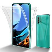 Etui i futerały do telefonów - Pokrowiec Do Xiaomi RedMi 9T Etui w PRZEZROCZYSTY 360° Full Body Obudowa Case Cover Ochronny Cadorabo - miniaturka - grafika 1