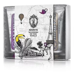Marvis WONDERS OF THE WORLD Zestaw past do zębów 3 x 25ml - Pasty do zębów - miniaturka - grafika 1