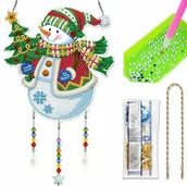 Malowanie po numerach - Diamond Painting Haft Diamentowy Zestaw Mozaika 5D Zawieszka - miniaturka - grafika 1