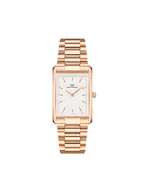 Zegarki męskie - Daniel Wellington Zegarek Bound 9-Link DW00100702 Złoty - miniaturka - grafika 1