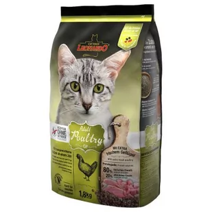 Leonardo Adult, drób, bez zbóż - 1,8 kg - Sucha karma dla kotów - miniaturka - grafika 1