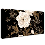 Podkładki na biurko - Duża mata na biurko Róże w stylu vintage 100x50 cm - miniaturka - grafika 1