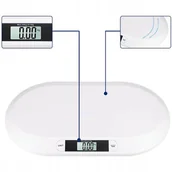 Wagi łazienkowe - Waga dziecięca, biała - miniaturka - grafika 1