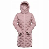 Płaszcze damskie - ALPINE PRO Płaszcz damski jesienno-zimowy Aweda różowy r.L - miniaturka - grafika 1