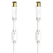 Kable - Hama Kabel antenowy 100dB wtyk antenowy gniazdo antenowe 3m pozłacany > PIĄTY PRODUKT 99% - miniaturka - grafika 1