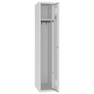 Szafki BHP - Pojedyncza szafa socjalna BHP ubraniowa mocny zamek 3pkt - miniaturka - grafika 1