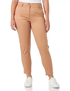Spodnie damskie - Sisley Spodnie damskie, Brązowy (Burnt 3n4), 36 - grafika 1