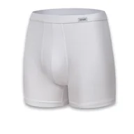 Majtki męskie - Bokserki męskie Authentic 220 białe Cornette-4XL - miniaturka - grafika 1