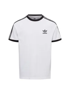adidas Originals Koszulka męska Mężczyźni Bawełna biały jednolity, S - Koszulki męskie - miniaturka - grafika 1
